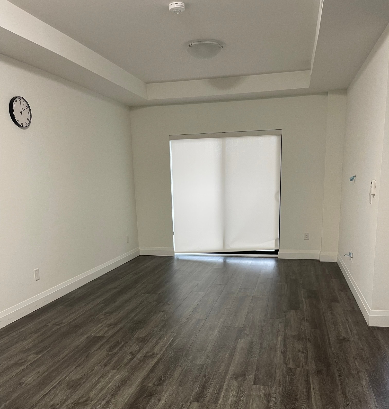 Empty condo unit before staging